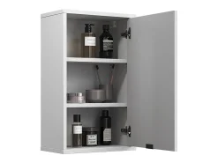 Armário de casa de banho branco 40x22.1x65 eliza