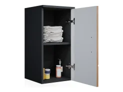 Armário de casa de banho carvalho goldkraft/antracite 30x24x59 irma