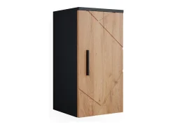 Armário de casa de banho carvalho goldkraft/antracite 30x24x59 irma