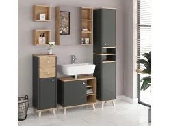 Armário de casa de banho carvalho goldkraft 25x15x25 senyo