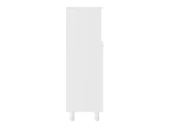 Armário de casa de banho derivados de madeira branco