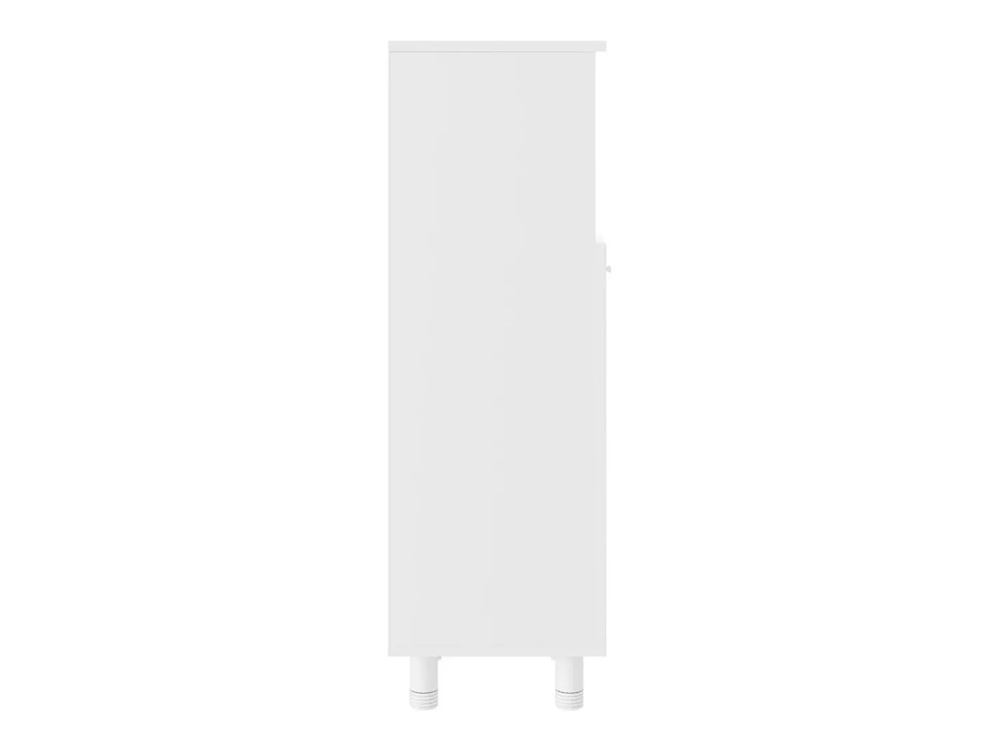 Armário de casa de banho derivados de madeira branco