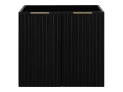 Armário de casa de banho FLOW/MODERN 60 cm preto