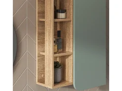 Armário de casa de banho sonoma/azul 50x20x75 karen