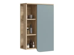 Armário de casa de banho sonoma/azul 50x20x75 karen