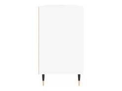 Armário de casa de banho 80x33x60 cm derivados madeira branco
