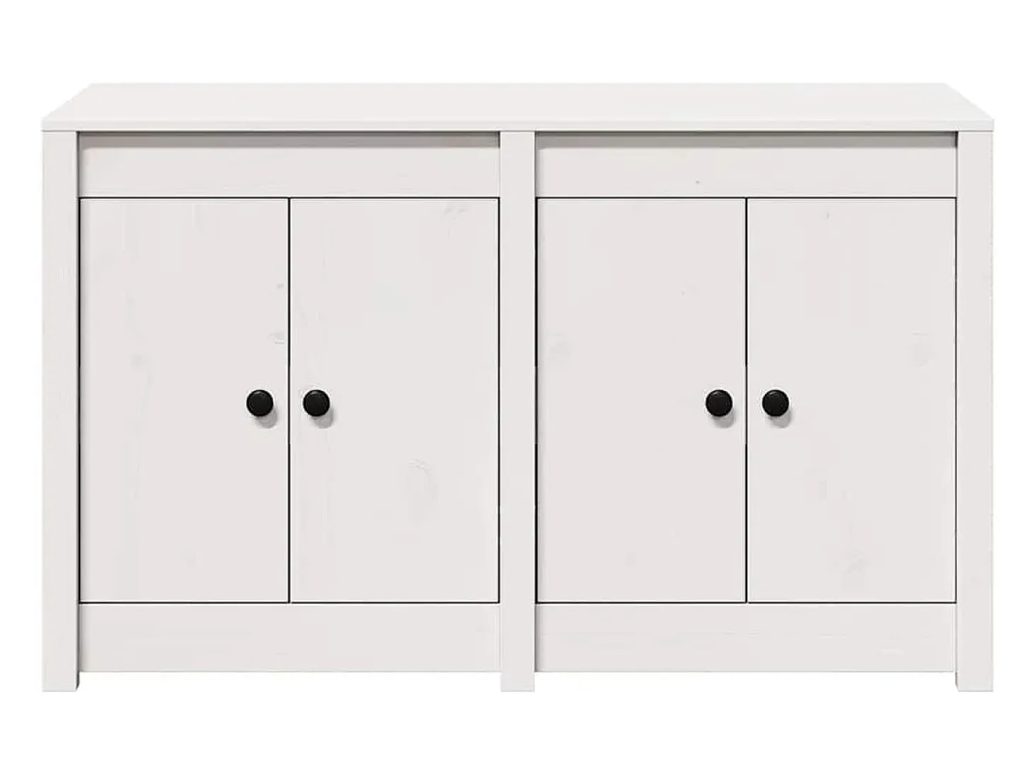 Armário de Cozinha com prateleira Branco 106 x 55 x 64 cm