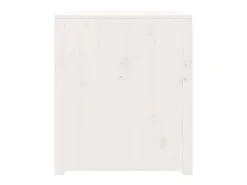 Armário de cozinha p/ exterior MEPPEL 106x55x64 cm pinho maciço branco