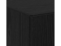 Armário de Escritório Carvalho Preto 70 x 32 x 77.5 cm