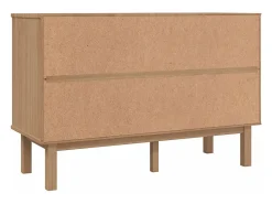 Armário de gavetas OTTA 111x43x73,5 cm pinho maciço