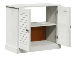Armário de lava-louça com porta VIGO Branco e Branco Antigo