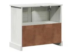 Armário de lava-louça com porta VIGO Branco e Branco Antigo