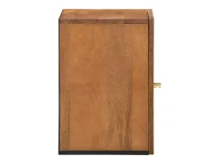 Armário de parede p/ casa de banho 38x33x48 cm mangueira maciça