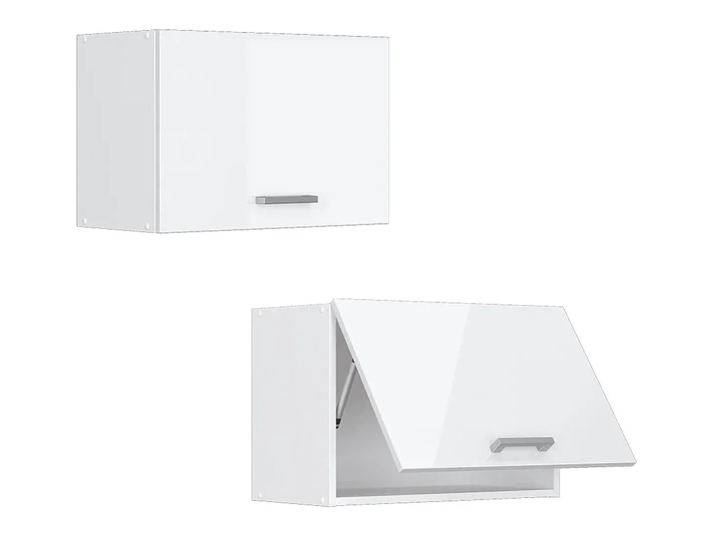 Armário de parede universal branco alto brilho 60x31x40 r-line