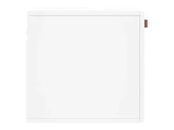 Armário de parede 60x36,5x35 cm derivados de madeira branco
