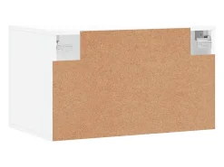 Armário de parede 60x36,5x35 cm derivados de madeira branco