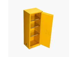 Armário de Segurança SucceBuy para Produtos Inflamáveis de 87 L 59 x 46 x 165,1 cm, Armário Corta-Fogo para Líquidos Inflamáveis em Aço Laminado