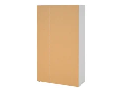 Armário Drivier de 3 portas, Móveis de quarto, Armário, Armário, 118x50 h201 cm, Branco