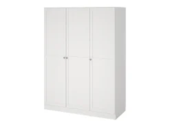 Armário Dsens de 3 portas, Móveis de quarto, Armário, Armário, 147x62 h200 cm, Branco