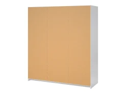Armário Dveretou de 3 portas, Móveis de quarto, Armário, Armário, 177x60 h200 cm, Branco