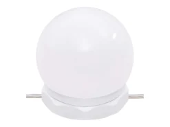 Armário espelhado com LED 90x31,5x62 cm carvalho sonoma