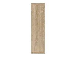 Armário espelhado com LED 76x15x55 cm carvalho sonoma