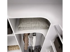 Armário grande Dmacintyr, Móveis de quarto, Armário, Armário, 234x141 h205 cm, Branco