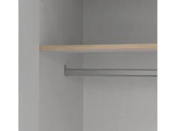 Armário grande Dserafin, Móveis de quarto, Armário, Armário, 196x50 h200 cm, Carvalho