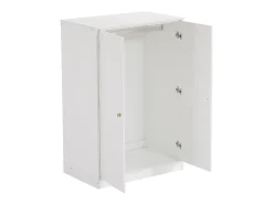 Armário infantil com varão - em MD - Branco
