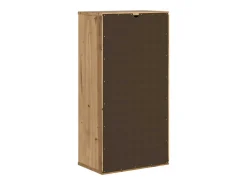 Armário lateral ODDA 40x24x79 cm pinho de madeira maciça