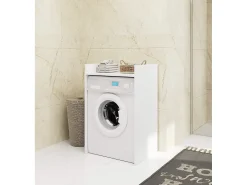 Armário Multiuso para Máquina de Lavar FIN Branco