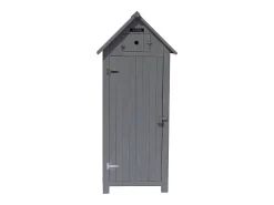 Armário para jardim "Cabanon" -77 x 54.5 x 179 cm - antracite