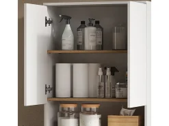 Armário para máquina de lavar branco/artesanal 68x29x100.4 viktor