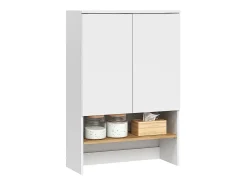 Armário para máquina de lavar branco/artesanal 68x29x100.4 viktor