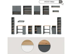 Armário para máquina de lavar branco/artesanal 93.6x60.3x88.2 viktor