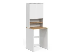 Armário para máquina de lavar branco/artesanal 68x60x88.2 viktor