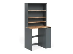 Armário para máquina de lavar carvalho antracite/goldkraft 93.6x60x88.2 viktor
