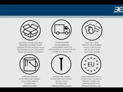 Armário para máquina de lavar, carvalho Sonoma, branco mate, 31 x 64 x 180 cm
