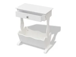 Armário revistas Melrose branco