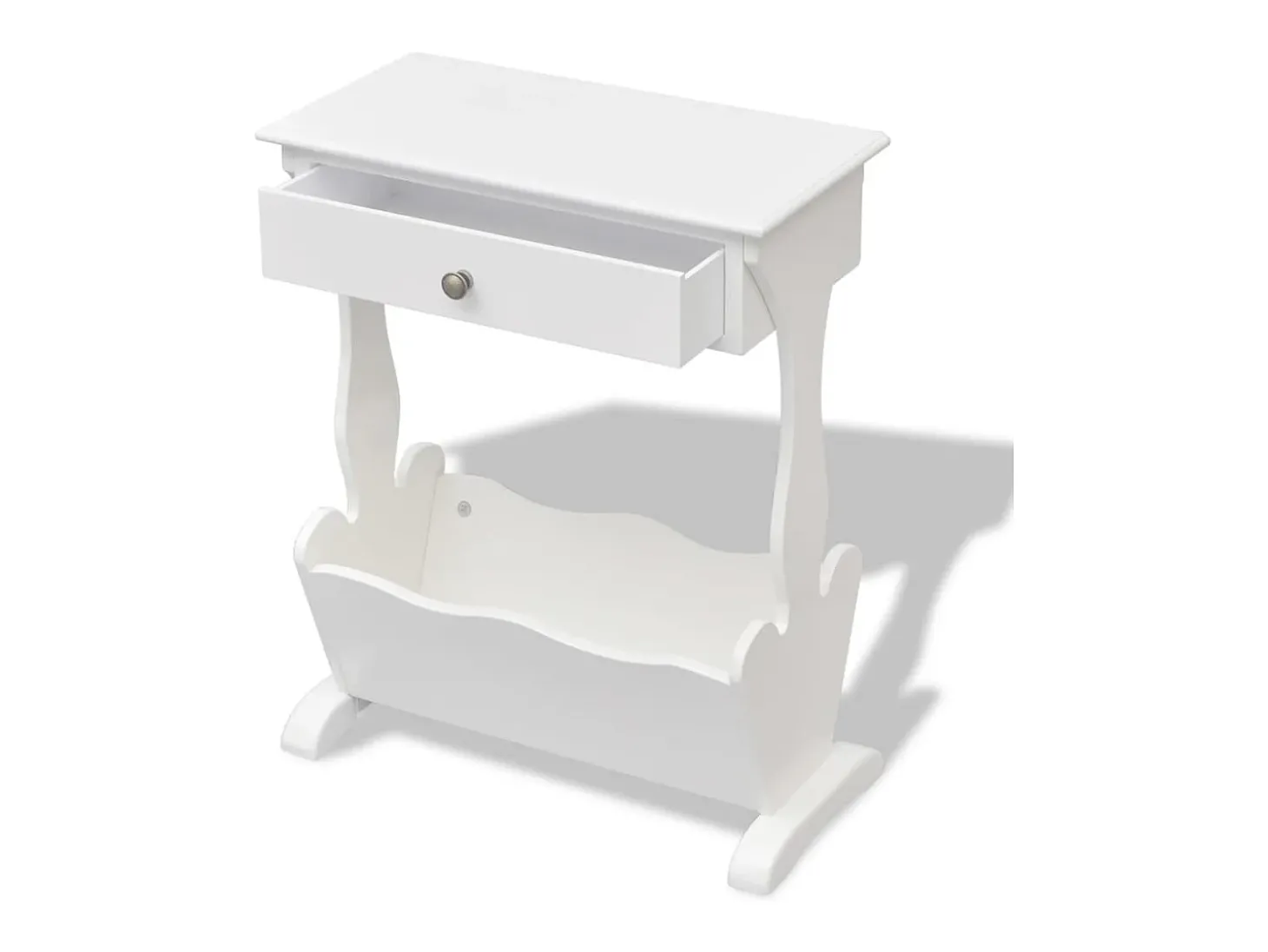 Armário revistas Melrose branco