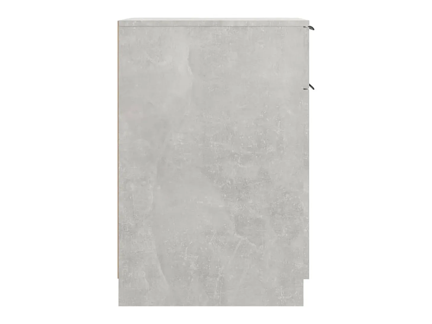 Armário secretária 33,5x50x75cm derivados madeira cinza cimento