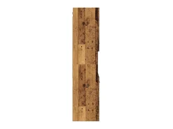 Armário suspenso de WC 30x30x130cm deriv. madeira madeira velha