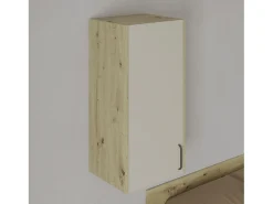 Armário suspenso haaus Malmo, 1 porta, Carvalho Artisan/Argile, 50 x 42 x 104 cm