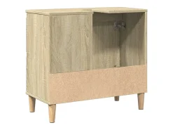 Armário WC 65x33x60 cm derivados de madeira carvalho sonoma