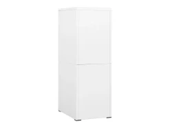 Arquivador 46x62x133 cm aço branco