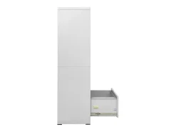 Arquivador 90x46x164 cm aço cinzento-claro