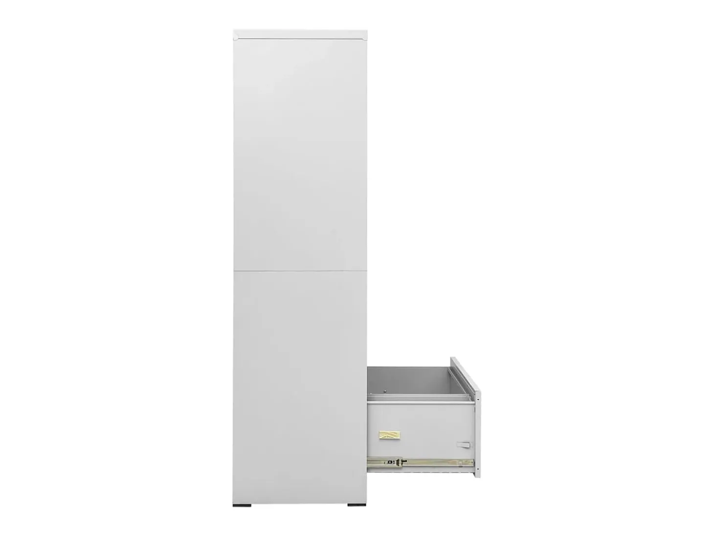 Arquivador 90x46x164 cm aço cinzento-claro