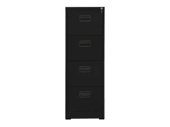 Arquivador 46x62x133 cm aço preto