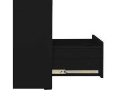 Arquivador 46x62x133 cm aço preto