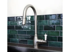 Ascott misturador para lava-loiça com chuveiro extraível em aço inoxidável Essebagno